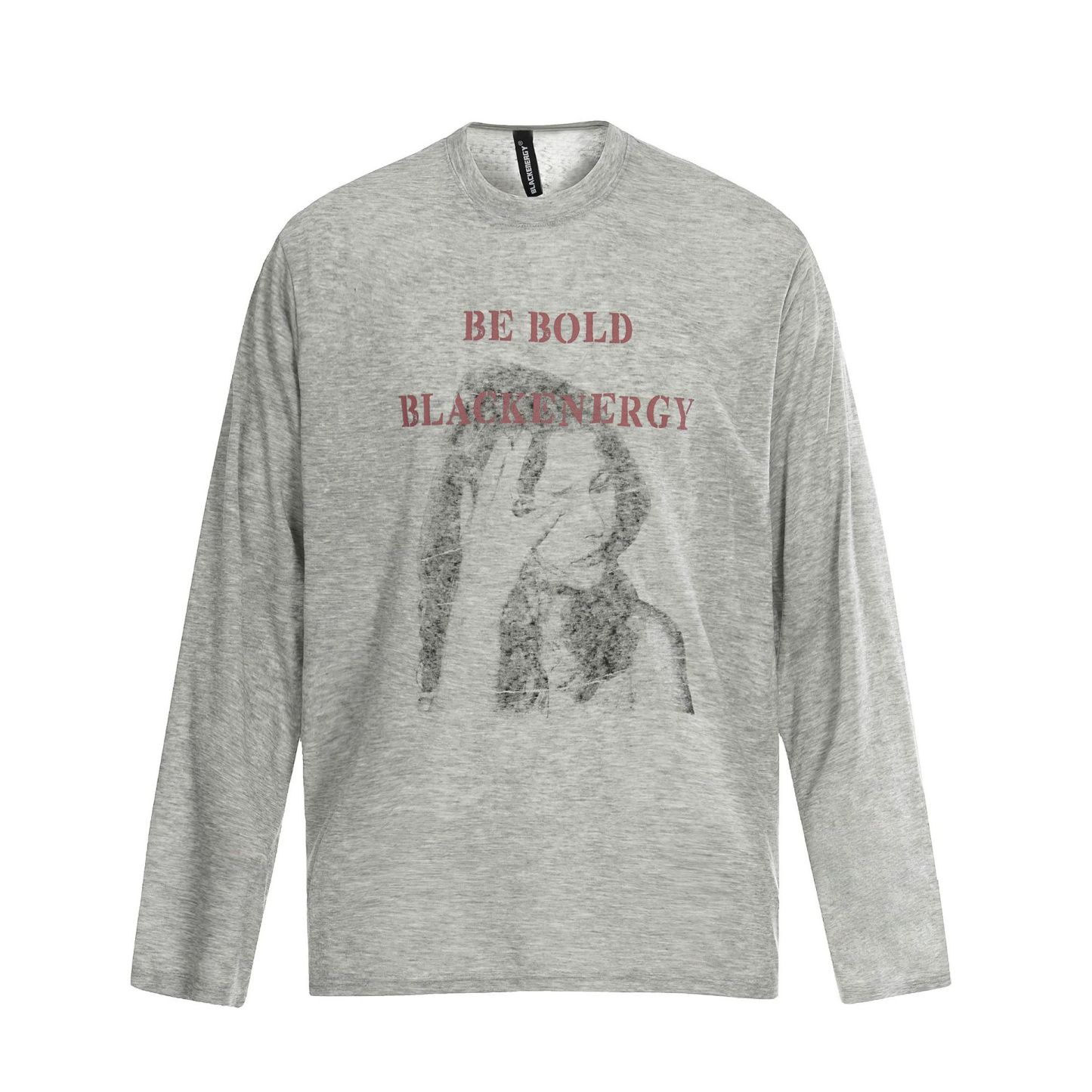 春夏新款模糊人像防曬罩衫女美式復古輕薄慵懶風長袖T恤