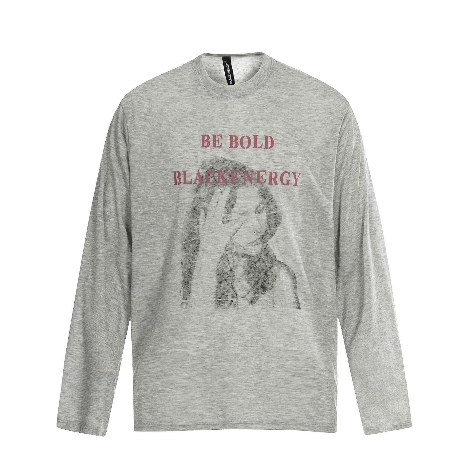 春夏新款模糊人像防曬罩衫女美式復古輕薄慵懶風長袖T恤