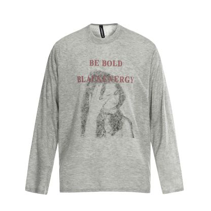 春夏新款模糊人像防曬罩衫女美式復古輕薄慵懶風長袖T恤