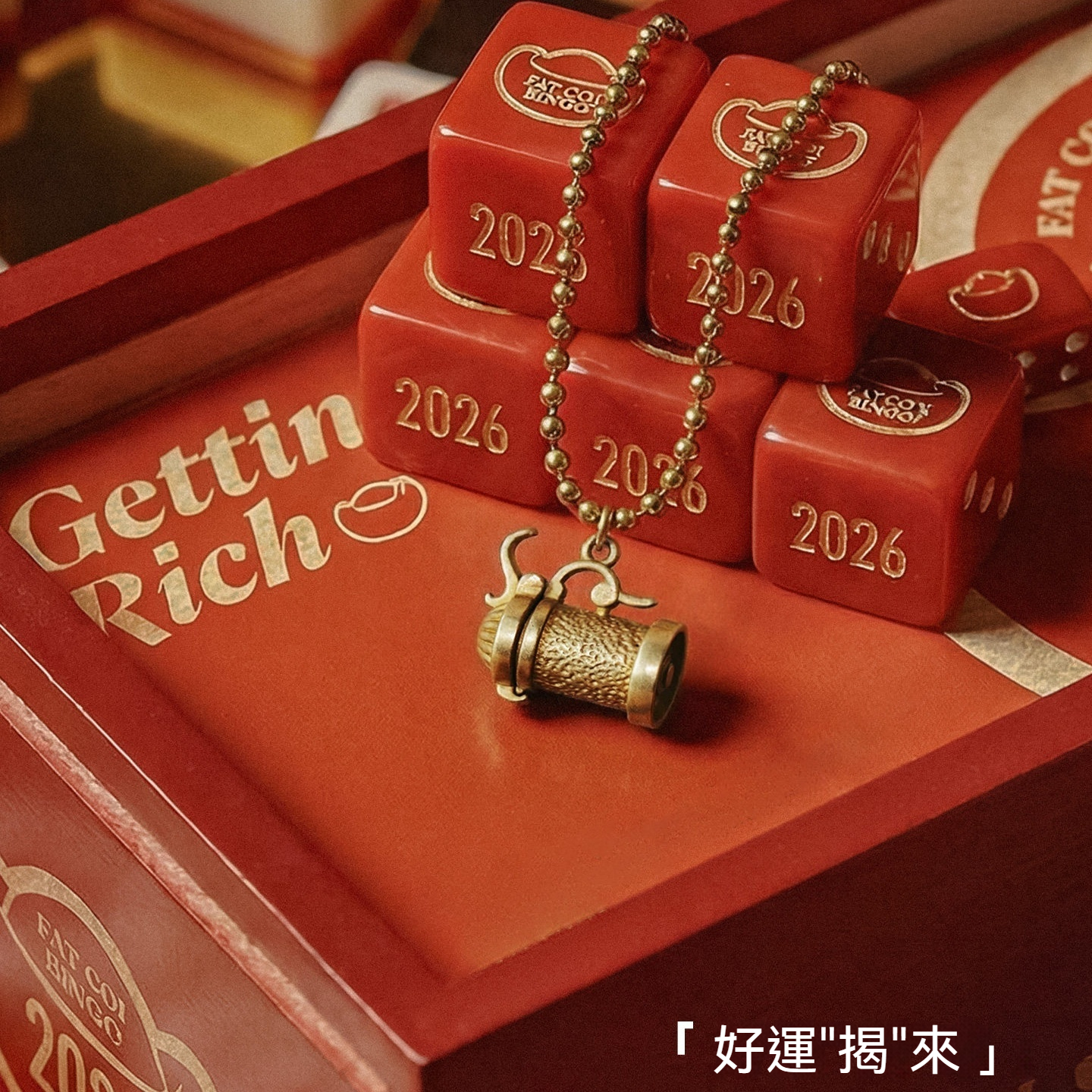 復古黃銅把把壺手把件黃銅掛件配飾品項鍊女款2026年新款吊墜