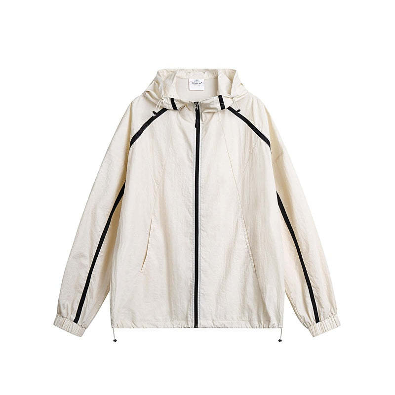 防紫外線夏季防曬衣女2025年新款寬鬆oversize連帽外套潮牌防曬服