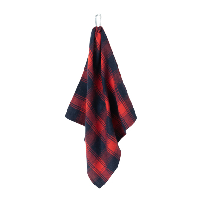 美式復古格紋紮染褲巾腰巾女百搭設計感小方巾街頭潮牌掛飾配飾