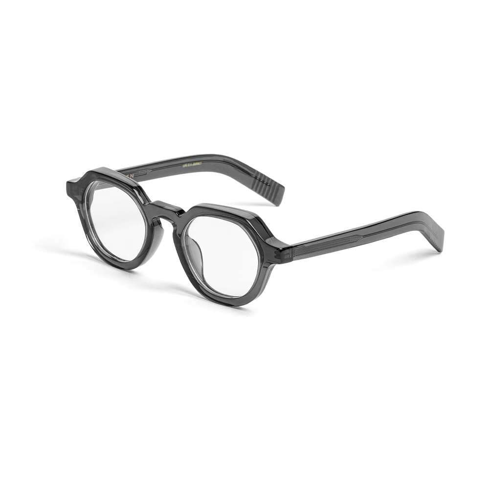 美式復古經典CrownPanto眼鏡日式圓粗框皇冠板材平鏡鏡架女