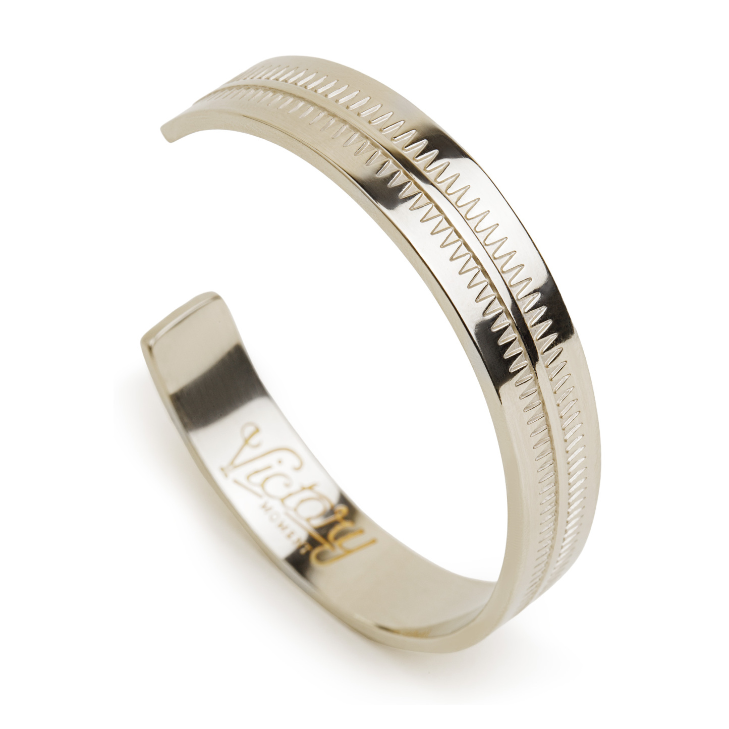 美式復古納瓦霍半環式手鐲潮流印第安開口白銅手環配飾品女