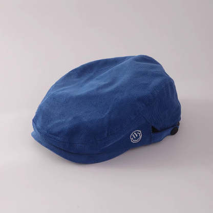 美式辣妹咖啡色反戴前進帽女街頭棕色畫家貝雷帽偵探報童帽子