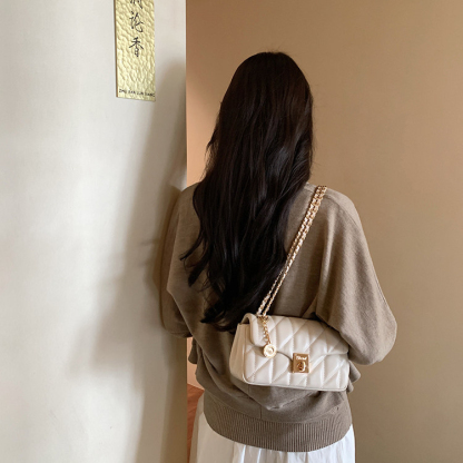 小方包包女士2026新款鏈條包菱格單肩斜挎包