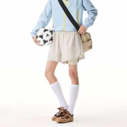 戶外假兩件騎行運動短褲女男2026夏薄款速幹內襯徒步登山褲子
