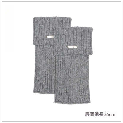 腿套白色針織女款冬季發熱保暖襪套雪地靴堆堆襪冬季小腿襪子加厚