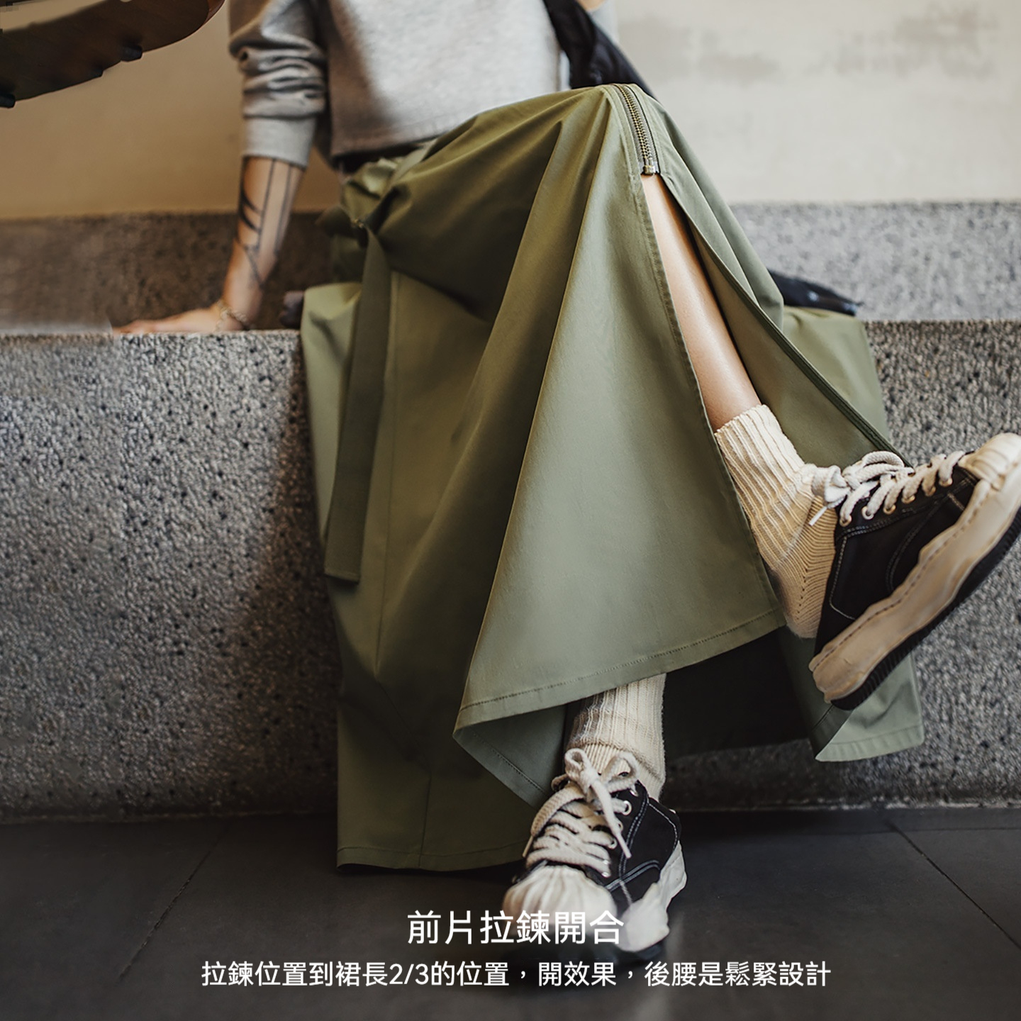 寬鬆吊帶疊穿工裝背帶連衣裙高收腰A字半身長款傘裙子女士秋