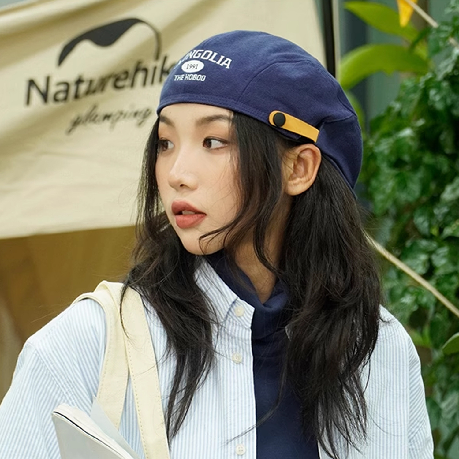 貝雷帽子潮牌新秋季大頭圍前進帽復古畫家帽子女反戴