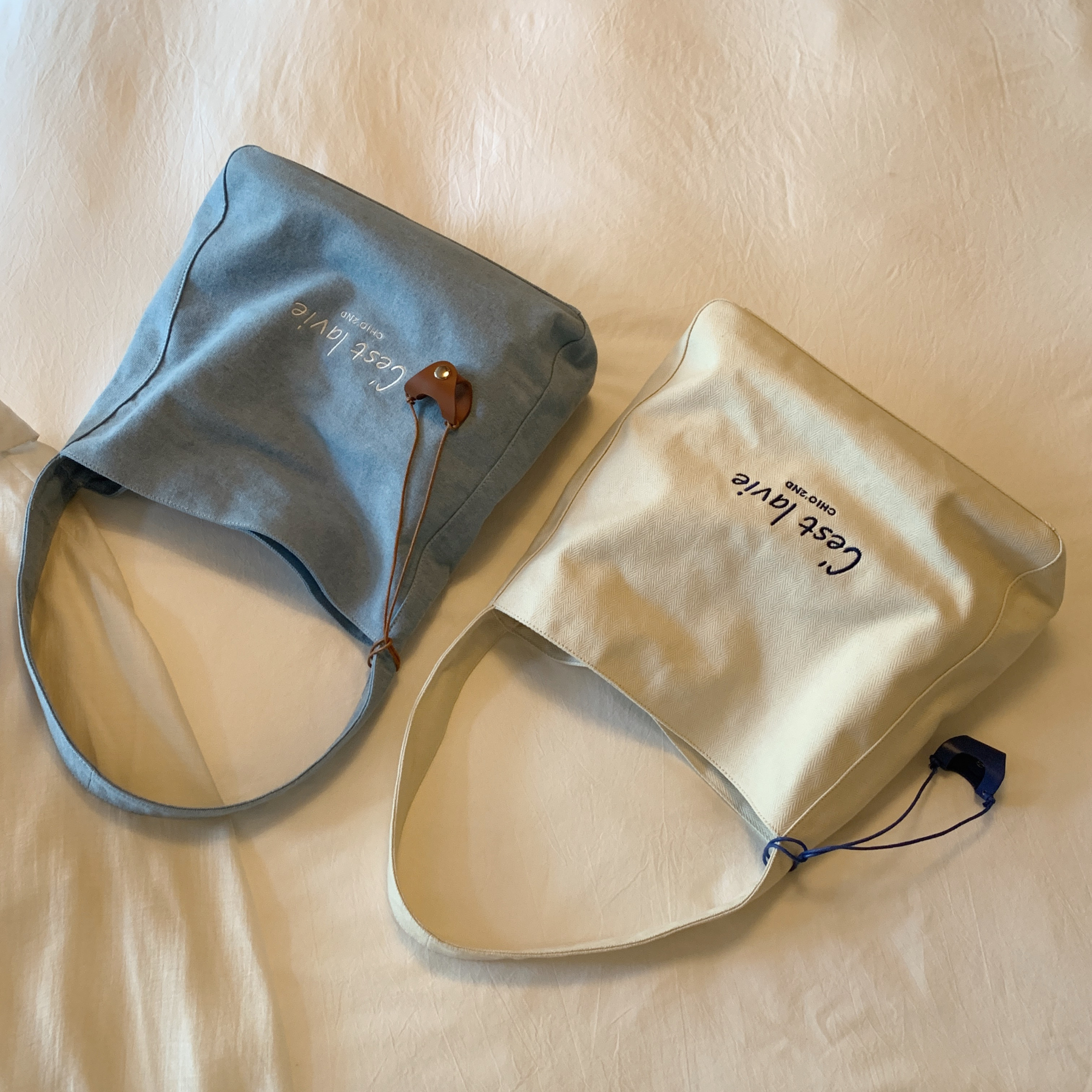 霓虹甜心托特包包女紅色帆布包通勤單肩包