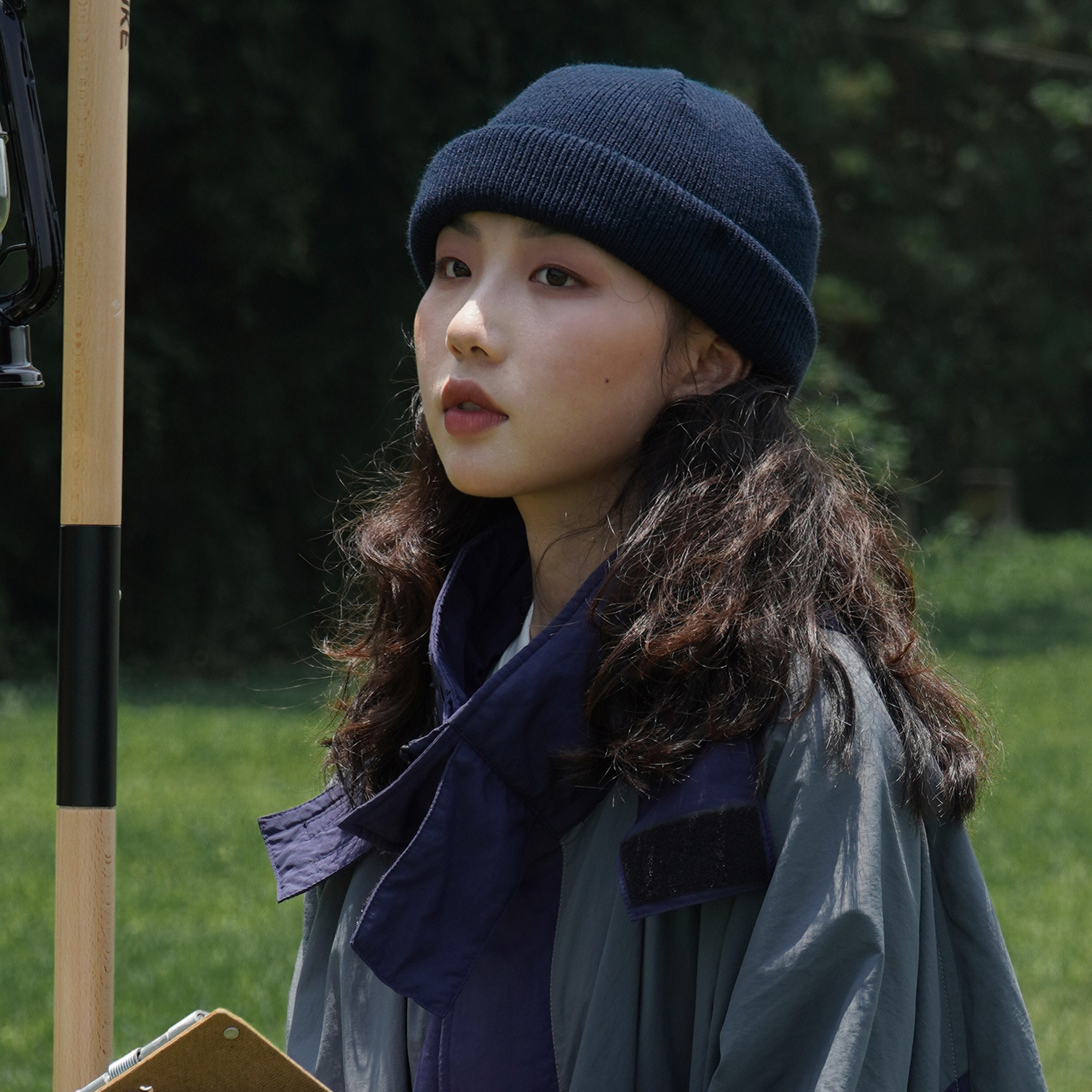 日系純色瓜皮帽百搭街頭潮牌韓版毛線帽嘻哈女冷帽秋冬季針織帽