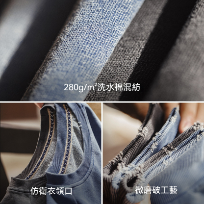 復古藍色針織長款披肩圍巾兩用保暖護頸圍脖外搭護肩女士秋冬