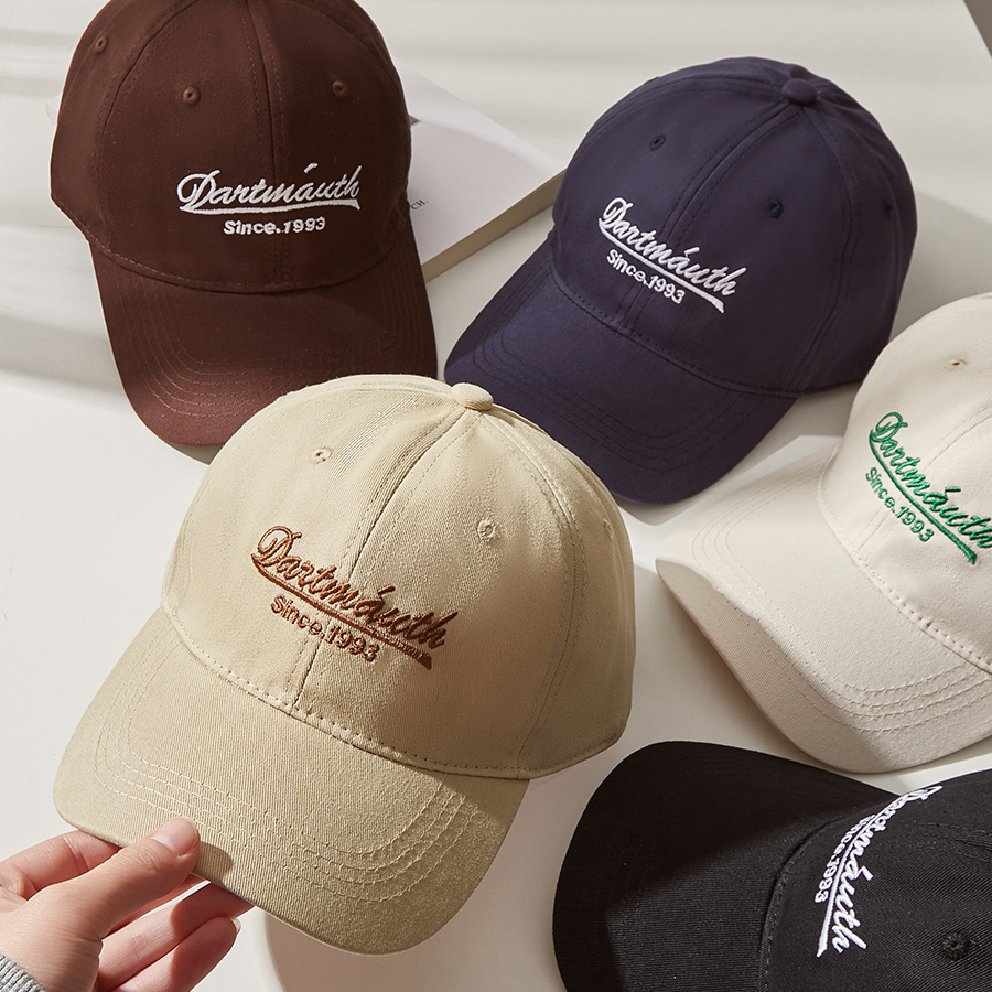 棒球帽女2025年新款加深帽檐大頭顯臉小軟頂遮陽帽深頂鴨舌帽子