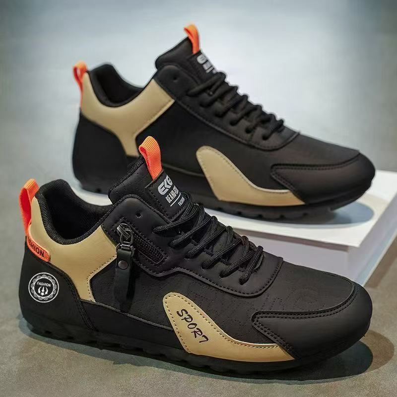 百搭皮面休閒運動鞋