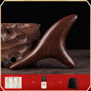 檀木三角雀按摩器