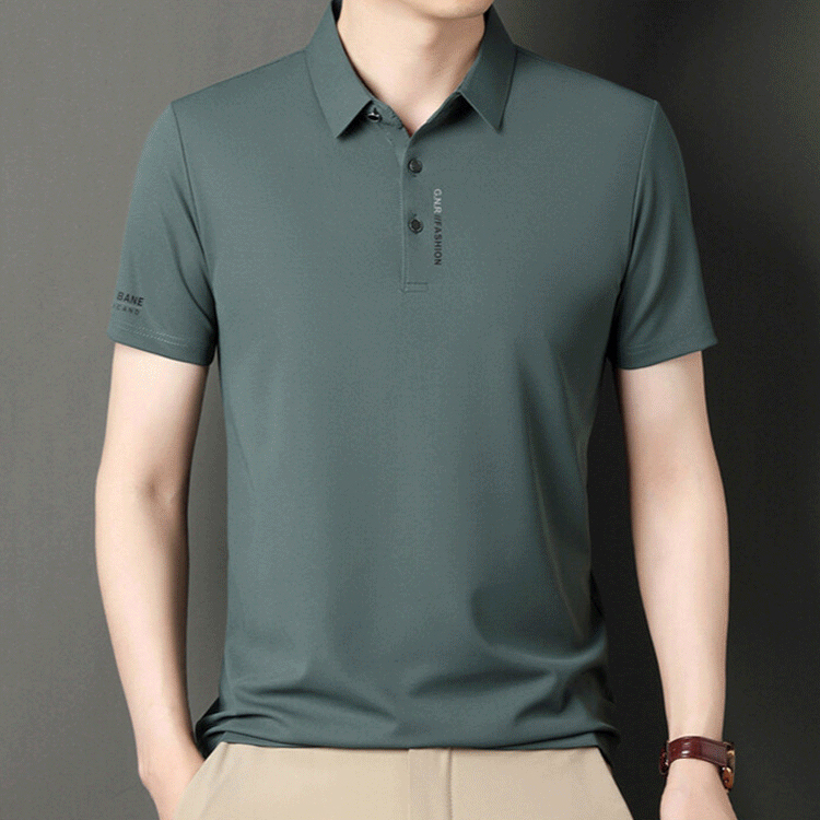 新款冰絲男士Polo衫