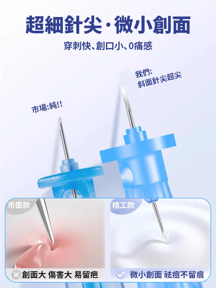 無痛防菌醫用一次性特級去黑頭粉刺針