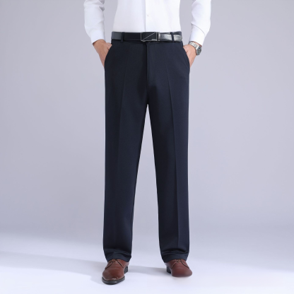 高彈西裝休閒褲