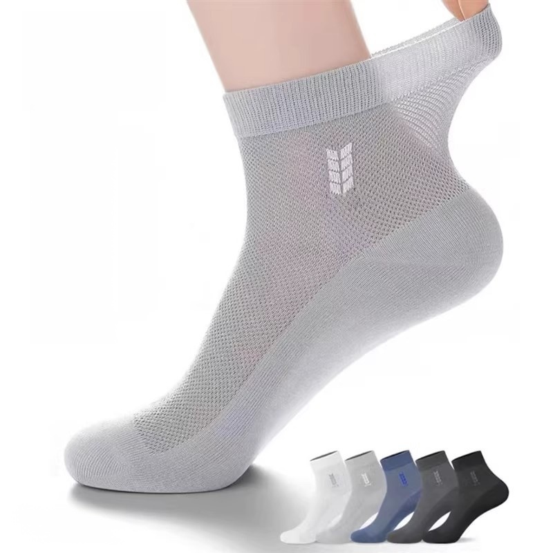 薄款網眼吸汗防臭襪