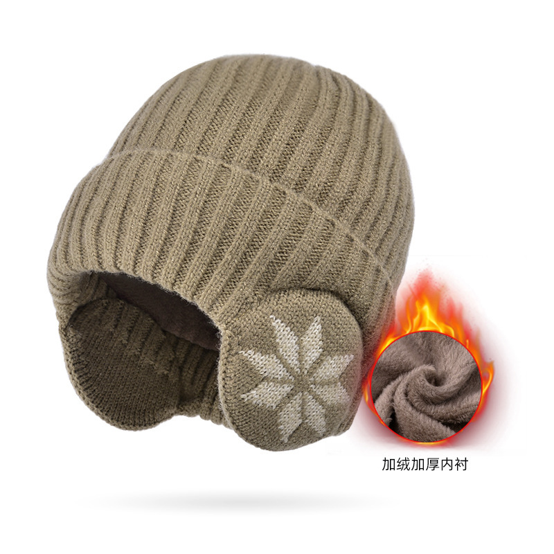 防風抗寒重磅厚絨蓄熱護耳帽
