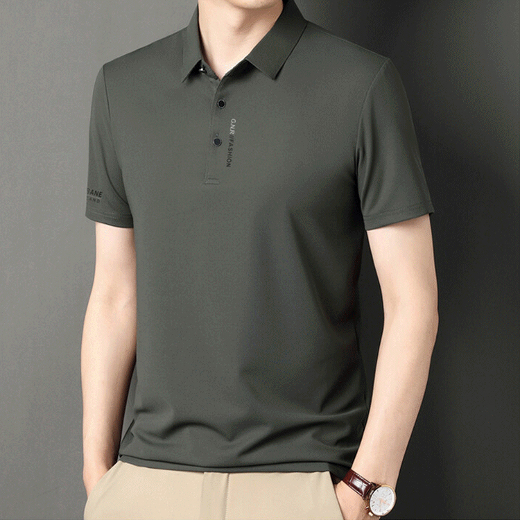 新款冰絲男士Polo衫