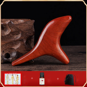 檀木三角雀按摩器