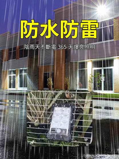 太陽能自動感應夾子燈戶外壁燈