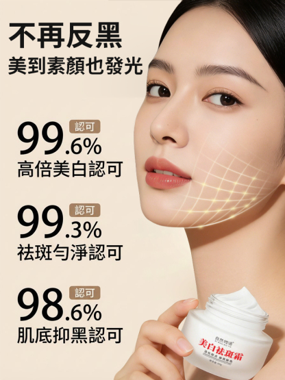 【消除歲月痕跡】美白祛斑修護霜