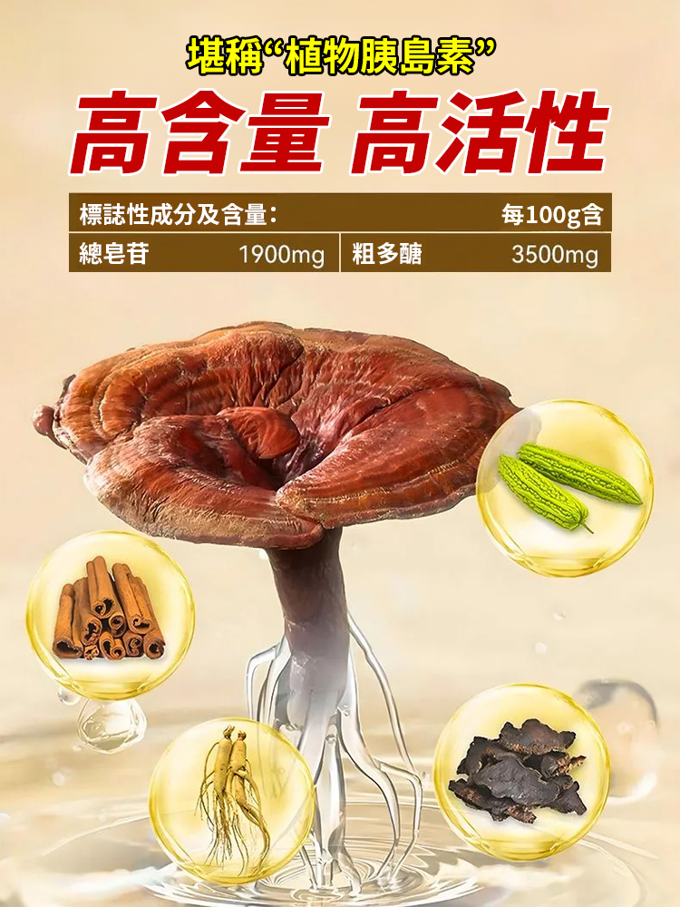 李時珍肉桂靈芝膠囊今日最低價，買一送二