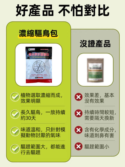 農田果園專用驅鳥香精包，春季來臨，防蟲防飛鳥防田裡的老鼠野兔，就用這個驅鳥香精包