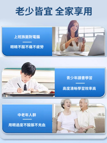 国药健康眼部穴位贴，緩解眼睛疲勞，改善眼睛模糊，3入組僅需NT$850