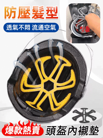 【天熱也不悶】夏季冰爽頭盔內襯墊，天氣逐漸變熱，告別出汗悶頭