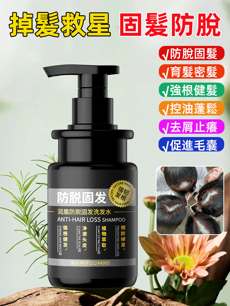 【掉髮救星】草本防脫固髮洗髮水，台北育發醫師推薦，解決你的掉髮困擾，幾十種草本精華，搭配專研生髮因子