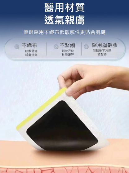 草醫扁鵲強效護肝穴位砭貼