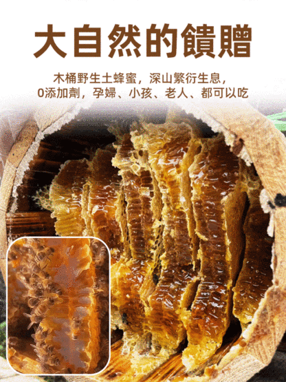 【俄羅斯進口，一年只採一次】原生態0添加農家土蜂蜜