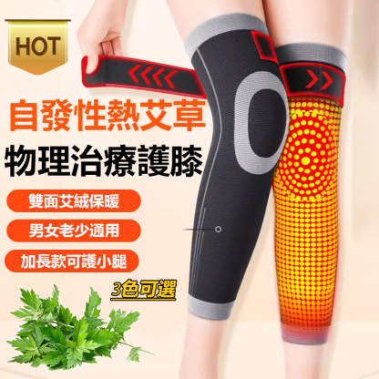 自發熱艾草理療護膝