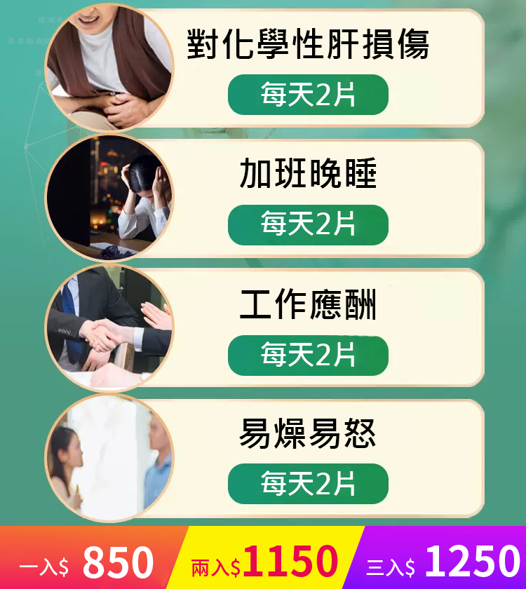 【護肝養肝】葛根五味子牛磺酸片