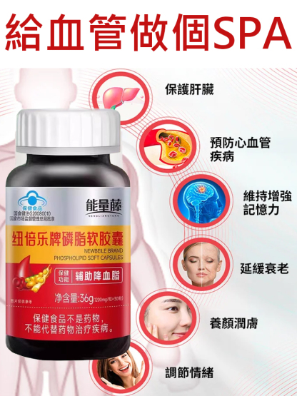 【血管清道夫】磷脂軟膠囊