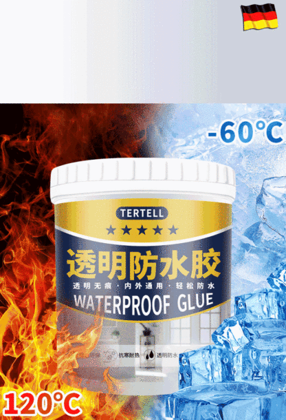 【一塗止漏】透明防水膠塗料
