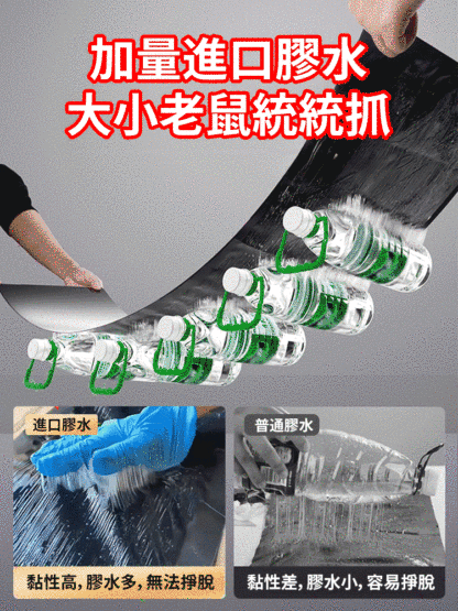 【1晚上抓1窩】超強力滅鼠魔毯，超大尺寸，可隨意剪裁放置地面等強力粘膠，滅絕老鼠