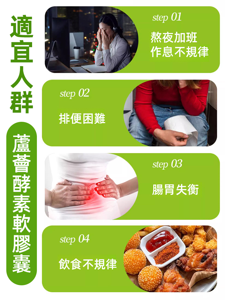 【每天一粒 潤腸通便】林大通片蘆薈酵素片