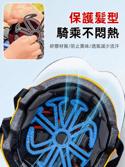 【天熱也不悶】夏季冰爽頭盔內襯墊，天氣逐漸變熱，告別出汗悶頭