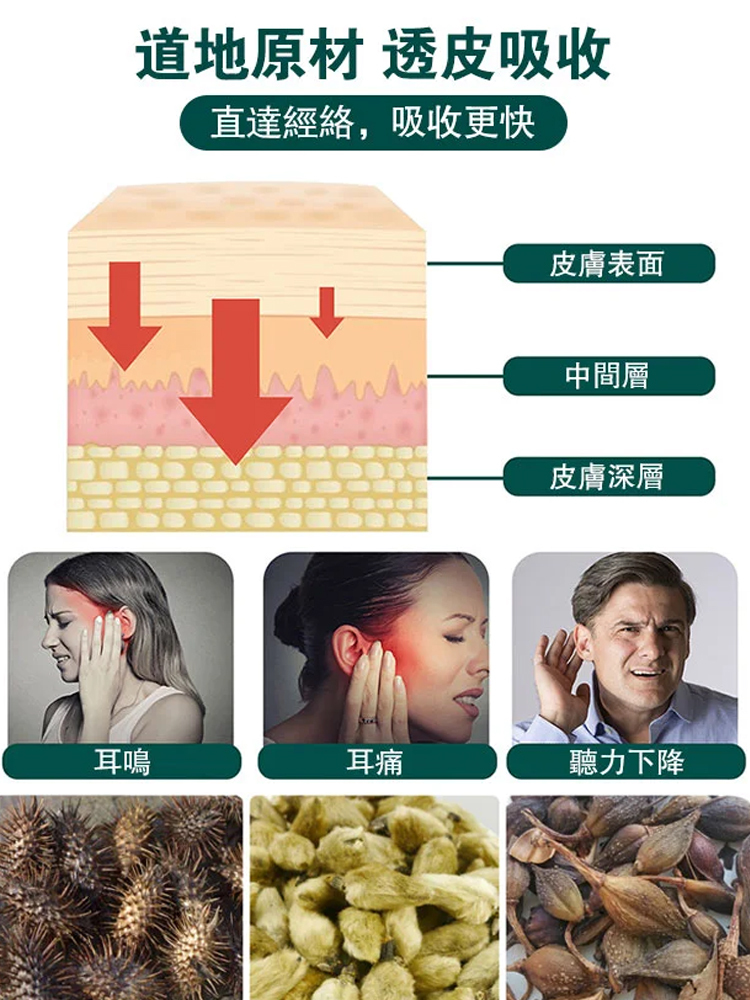 【專注耳健康】植物草本耳鳴膏-純植物配方,無副作用,大品牌,值得信賴