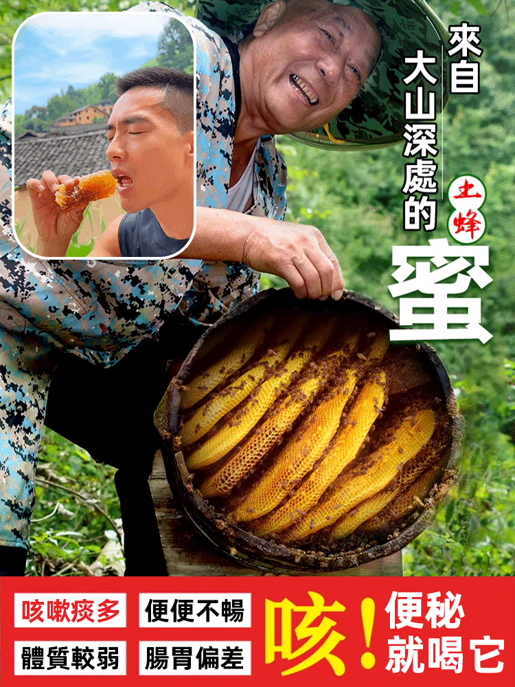 正宗野生純正天然蜂蜜