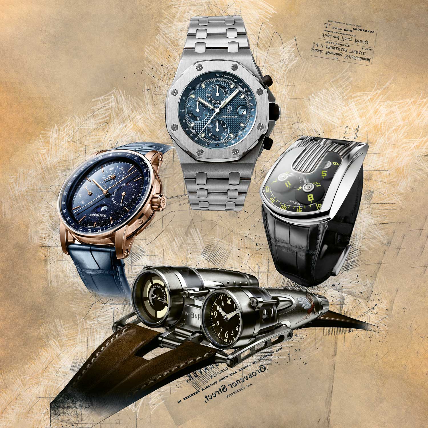 Famous Watchmakers: The Mad Geniuses Behind Your Wrist Candy-MPT Watches | Buy Luxury & Branded Watches Online 