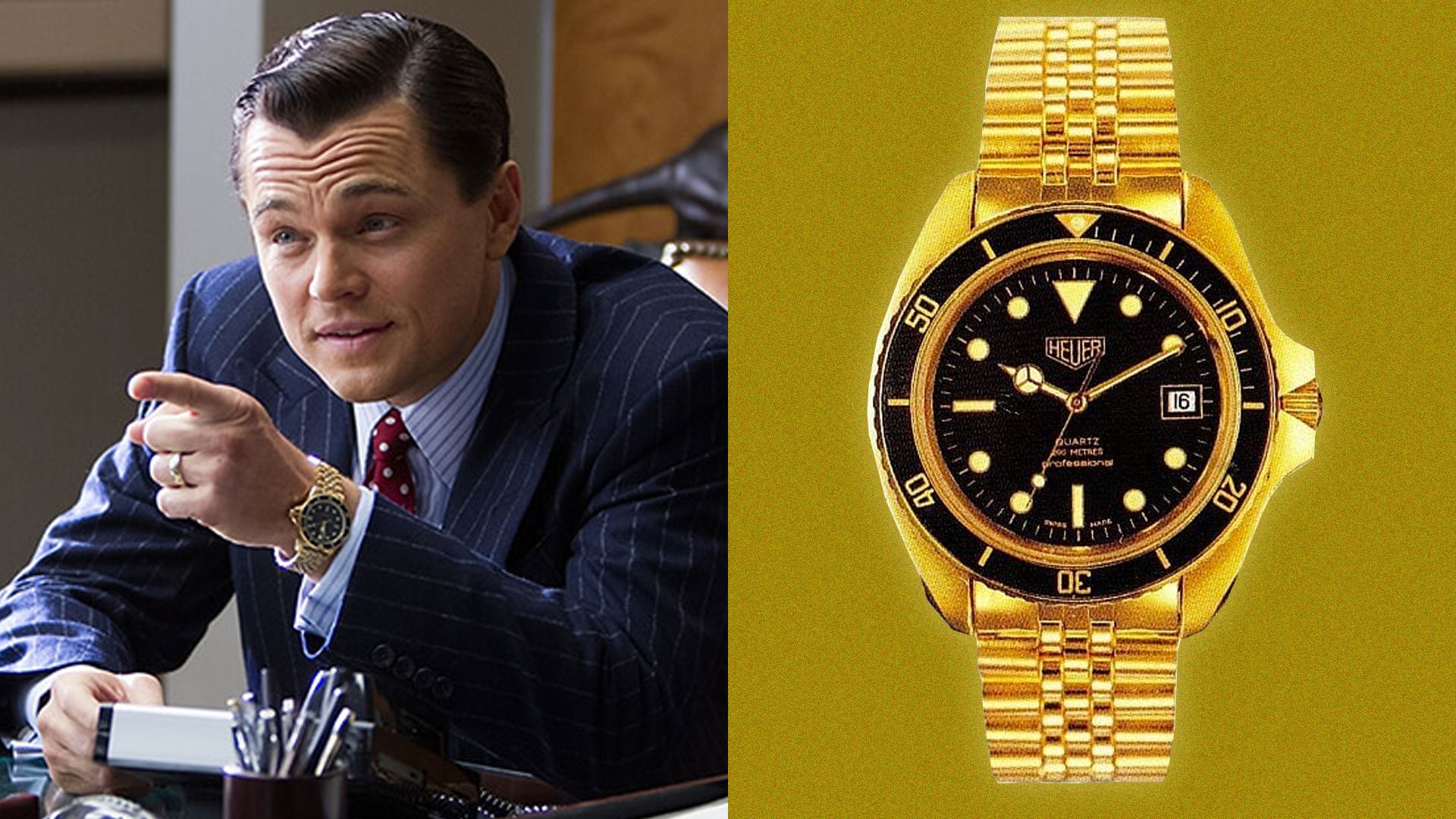 Leonardo DiCaprio's watch in The Wolf Of Wall Street is no $40,000  timepiece | British GQ