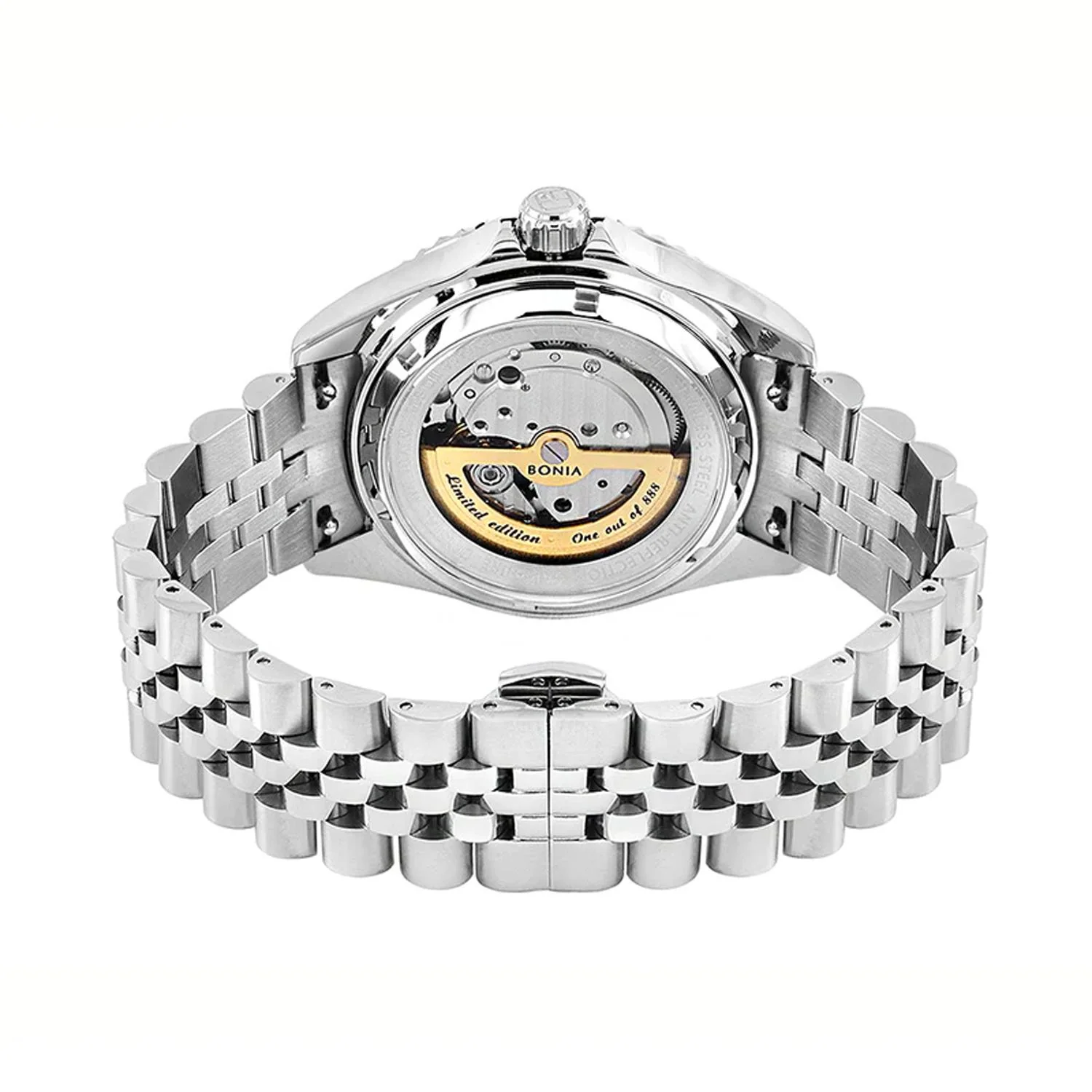 BONIA AUTOMATIC 2 STRAP BNB10666-1385LE-MPT Watches | Buy Luxury & Branded Watches Online 