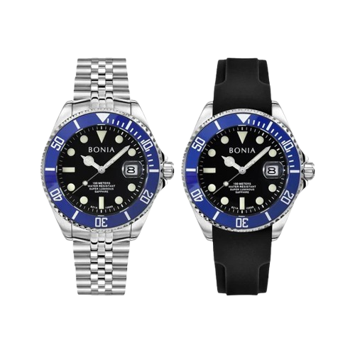 BONIA AUTOMATIC 2 STRAP BNB10666-1385LE-MPT Watches | Buy Luxury & Branded Watches Online 