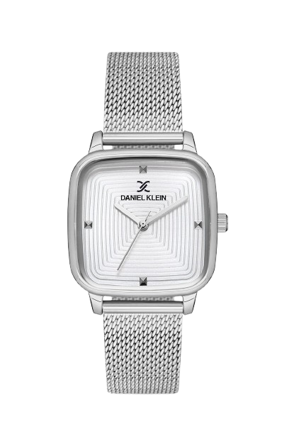 DANIEL KLEIN SILVER DIAL WOMEN'S ANALOGUE WATCH